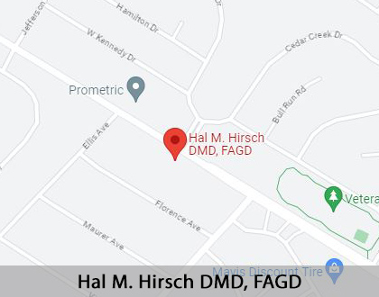Map image for Options for Replacing Missing Teeth in Laurel Springs, NJ